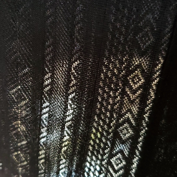 3x Black Tunic Tank Shirt with ruffle - Picture 4 of 4